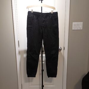 Old Navy Black Jogger Sweatpants with Elastic Waistband